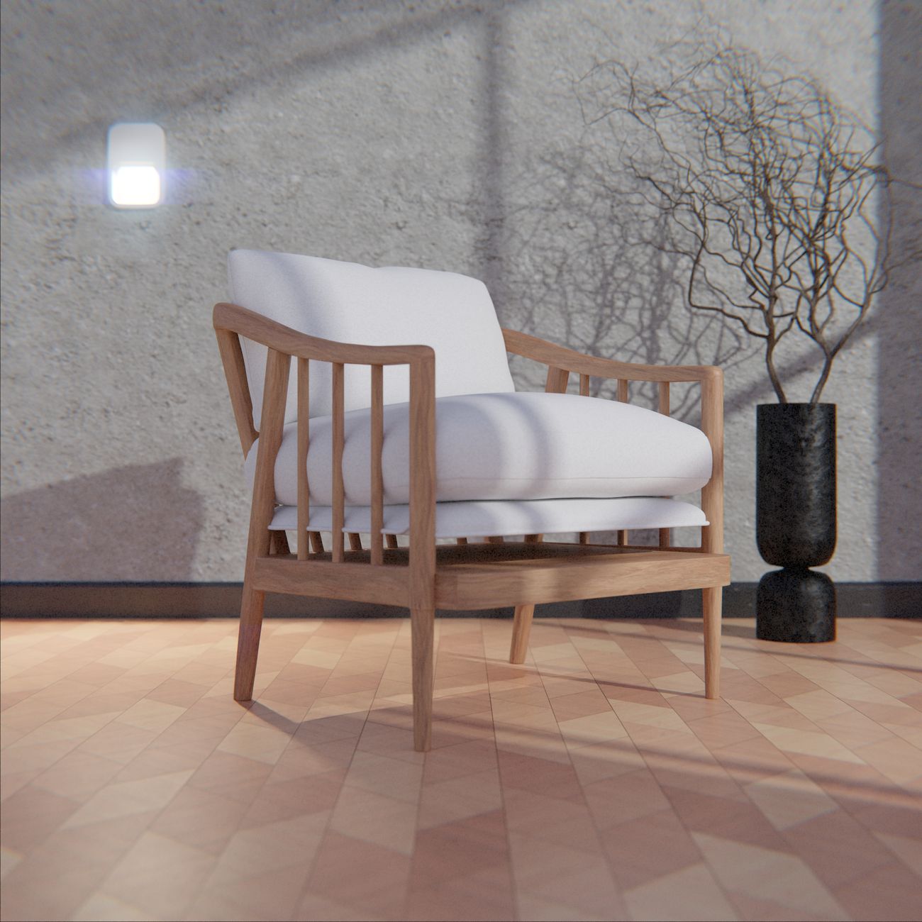 Nástěnná lampa Skagen